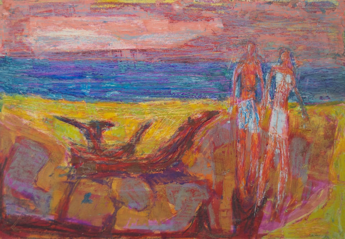 Untitled - Bathers (c1957) by Leopold Segedin 