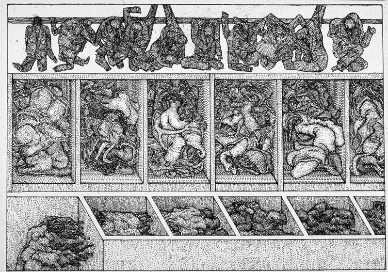 Compartments I by Leopold Segedin 