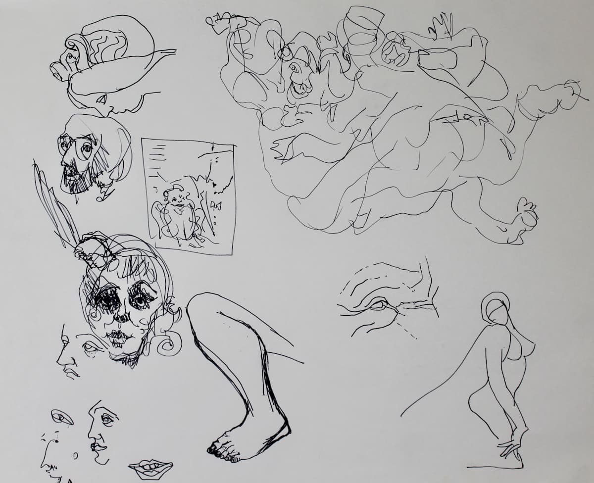 Doodles - 1 by Leopold Segedin, Image 1.