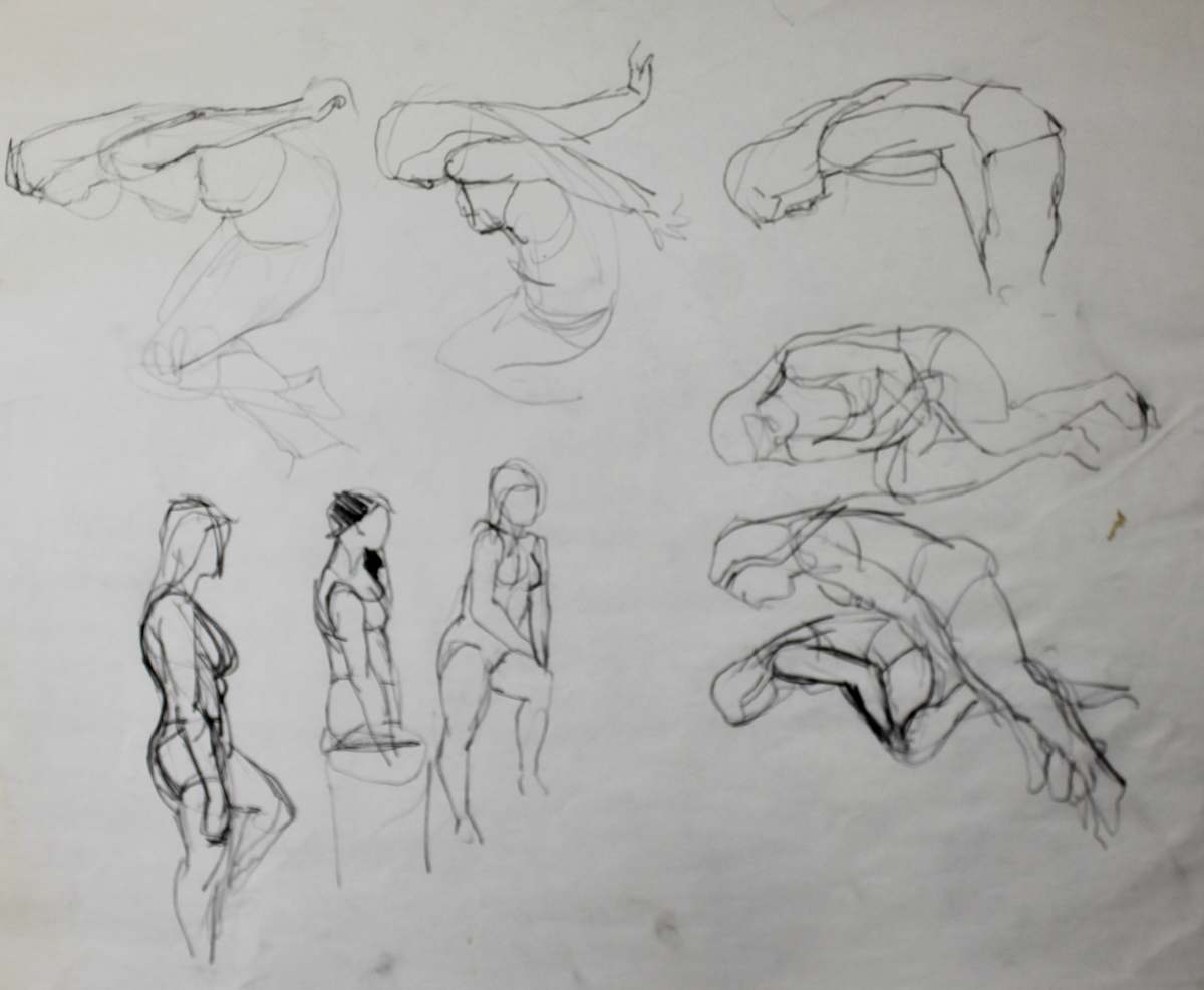 Doodles - 6 (Women) by Leopold Segedin, Image 1.