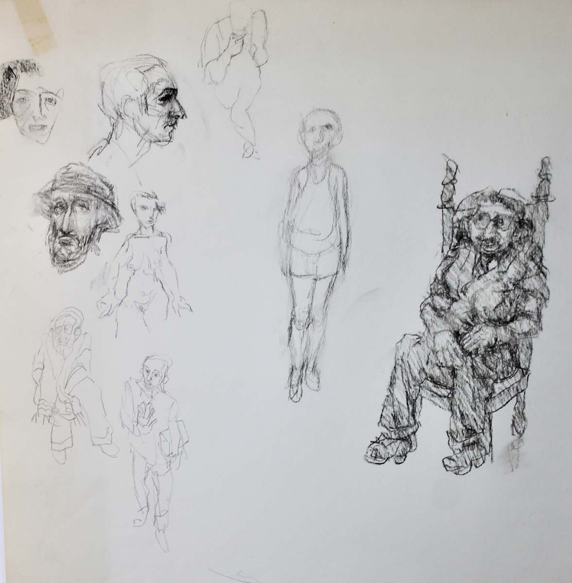 Doodles - 9 (Miscellaneous Figures) by Leopold Segedin 