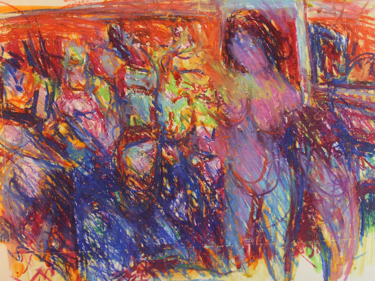 Figure in Landscape by Leopold Segedin, Image 3.