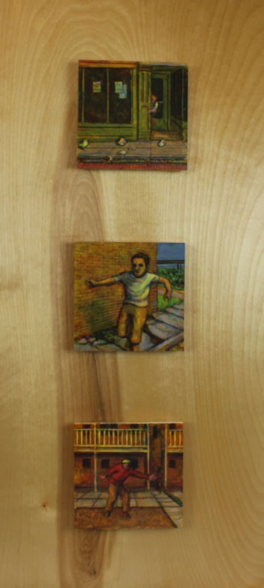 Games Triptych by Leopold Segedin, Image 4.