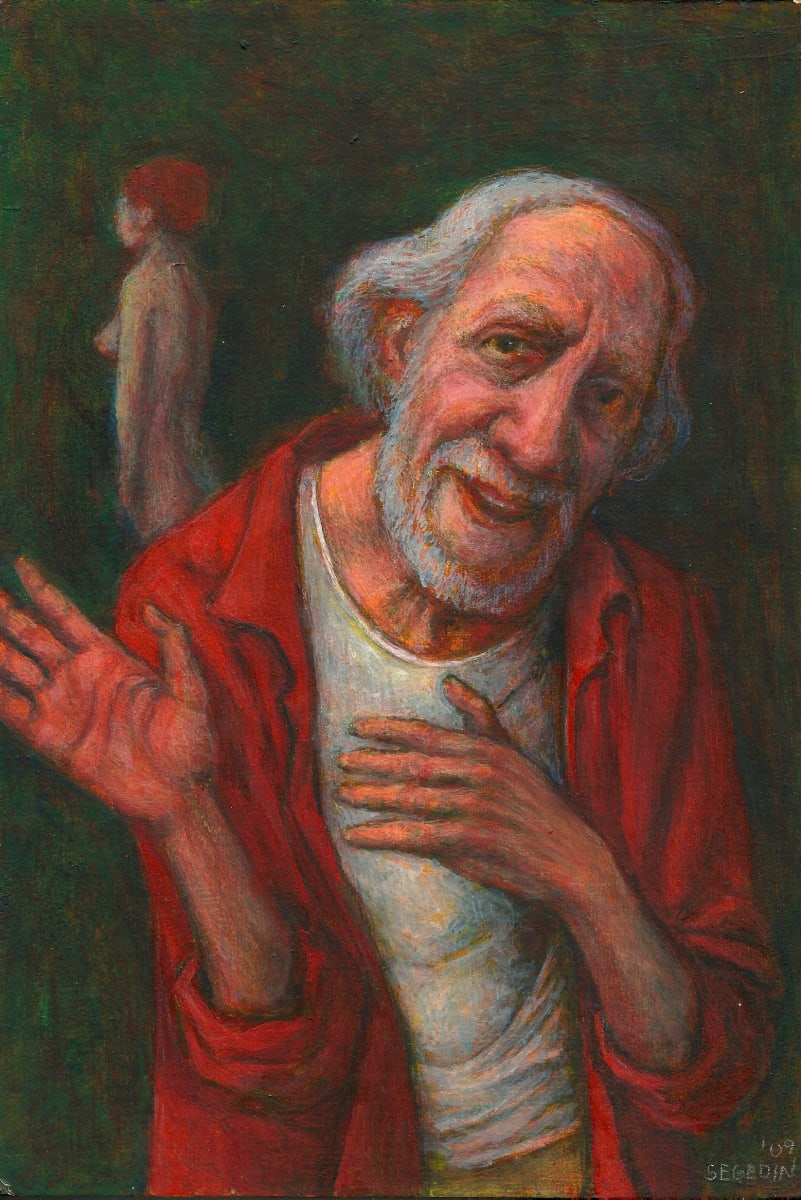 Old Man Dancing with Nude 2 
