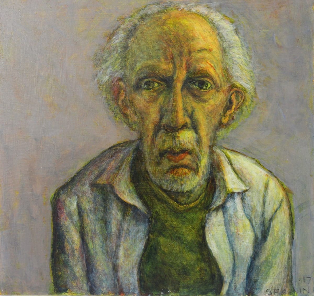 Self Portrait (January 2017) by Leopold Segedin 