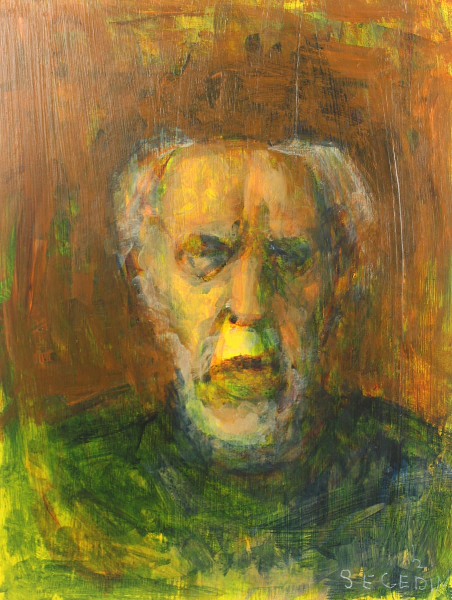 Self Portrait (August 12, 2021) by Leopold Segedin, Image 1.