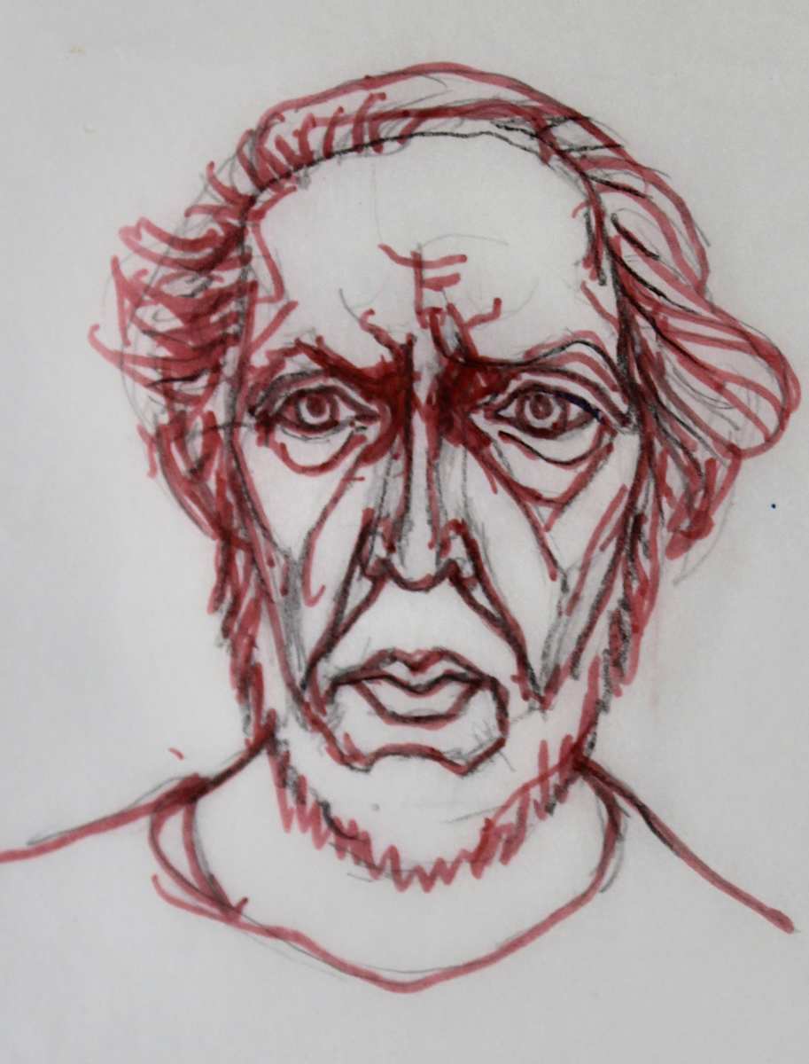 Self Portrait (c1995) by Leopold Segedin, Image 1.