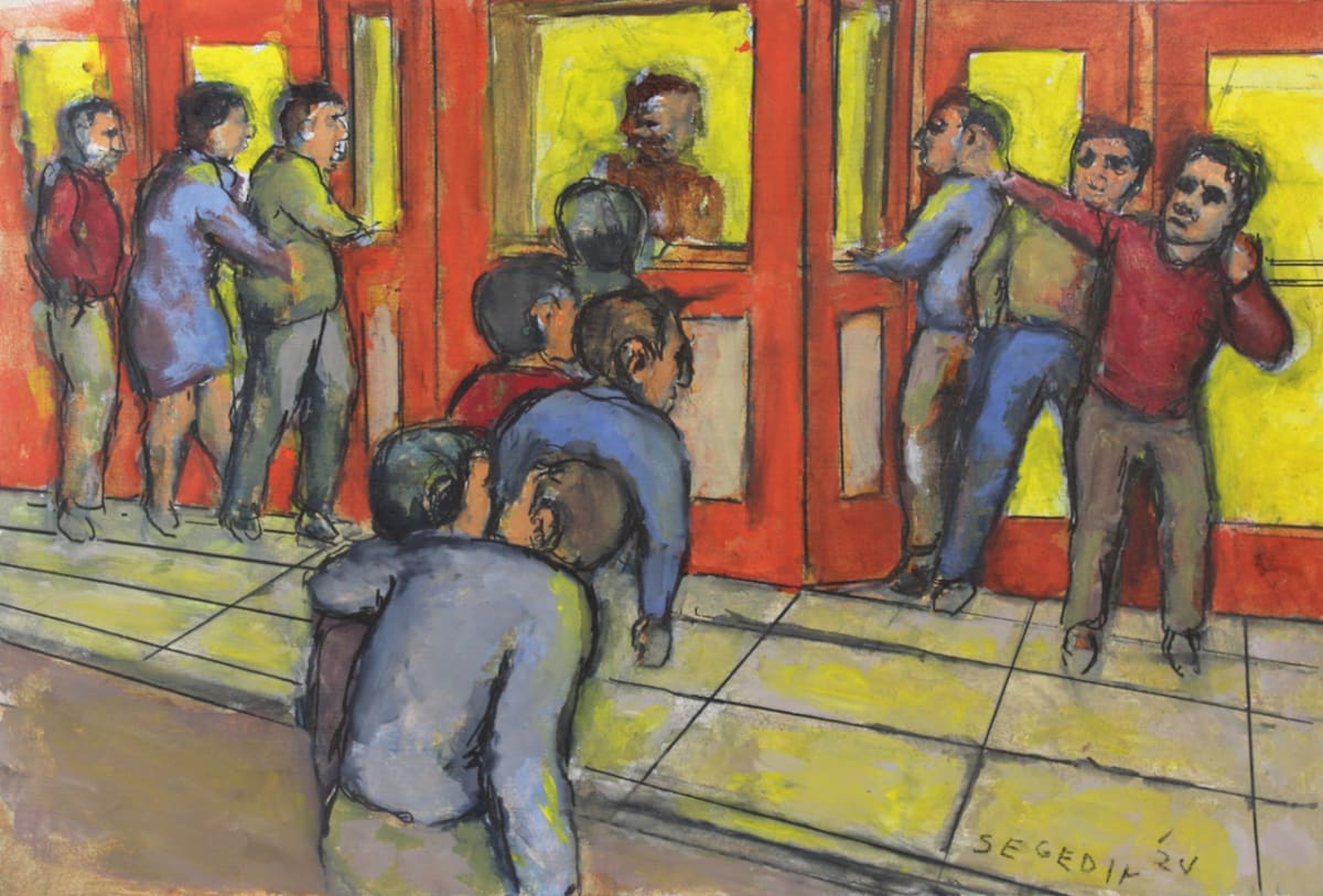 Ticket Booth #2 by Leopold Segedin, Image 1.