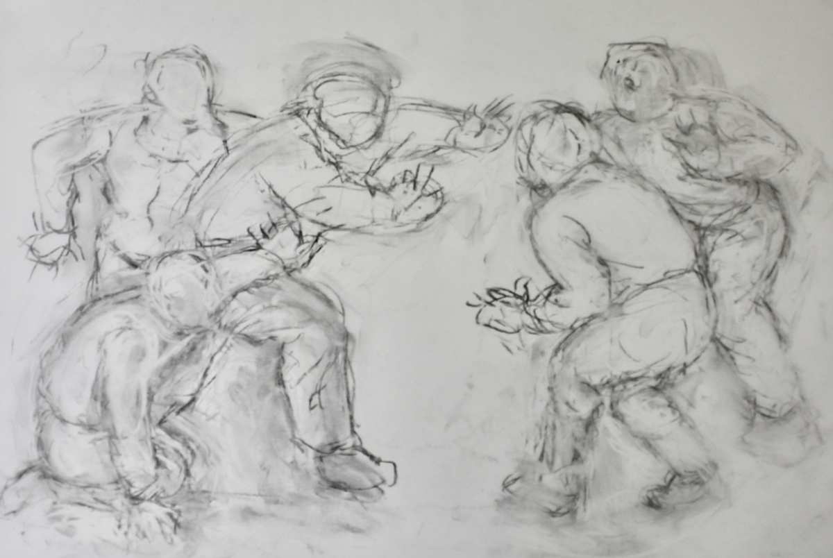 Tracing - Blind Man's Bluff #2 - 2 by Leopold Segedin, Image 1.