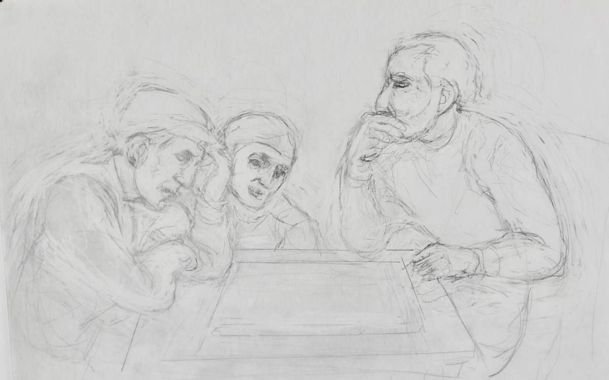 Tracing - Chess (#1) by Leopold Segedin, Image 1.