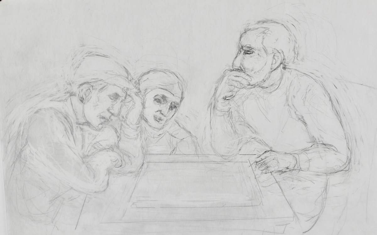 Tracing - Chess (#1) by Leopold Segedin, Image 1.