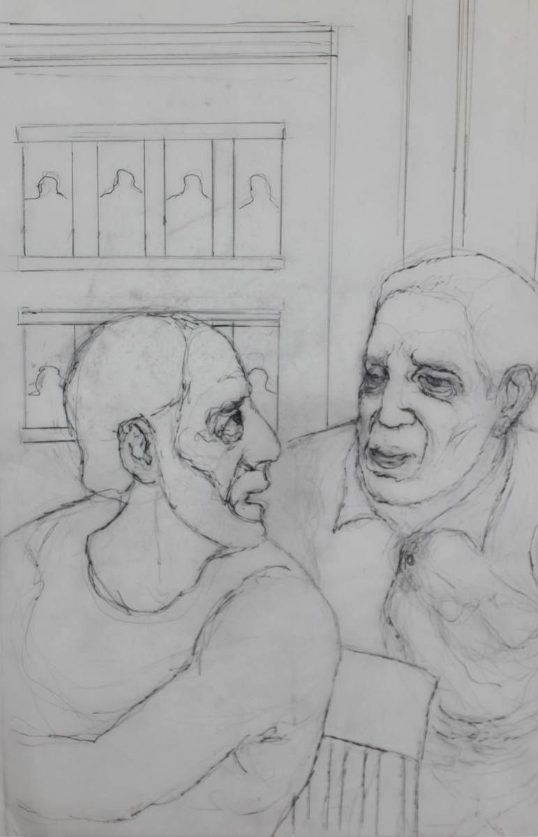 Tracing - Conversation (1) by Leopold Segedin 