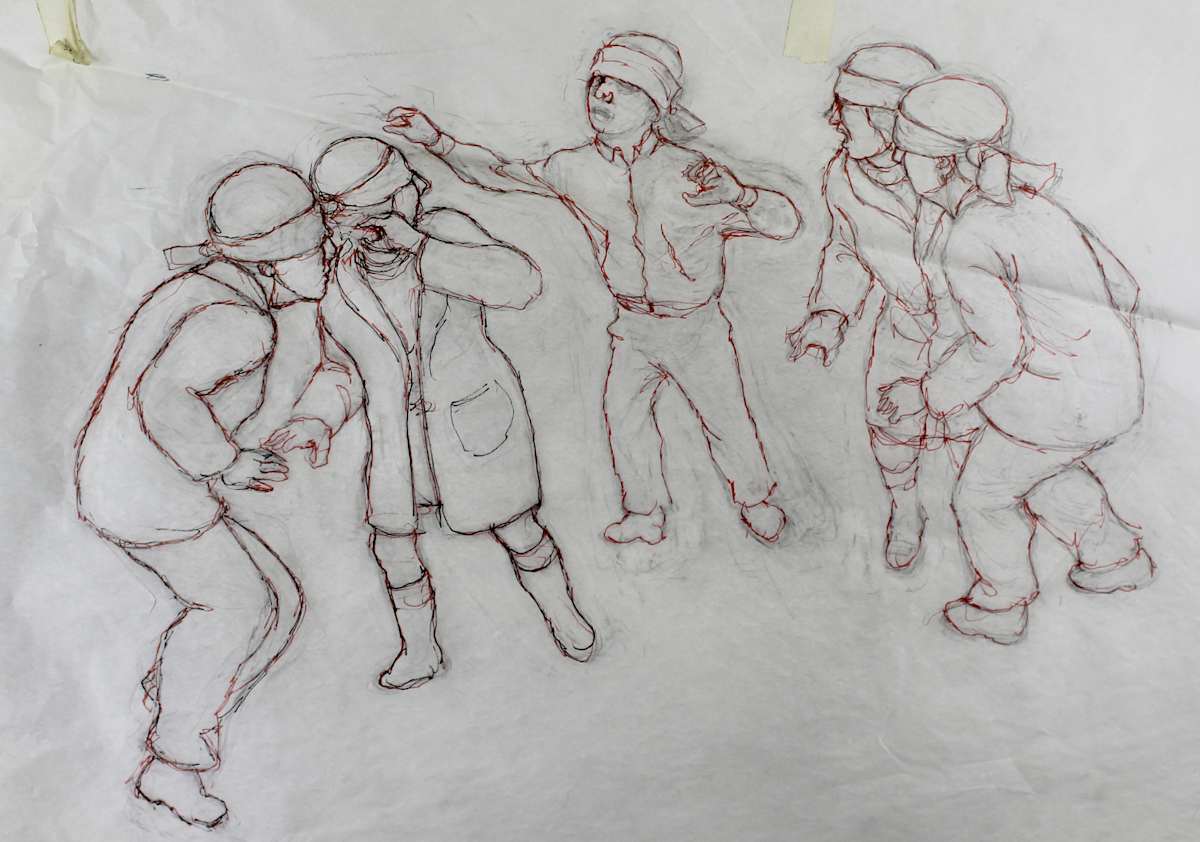Tracing - Games (Blindman's Bluff) by Leopold Segedin, Image 2.