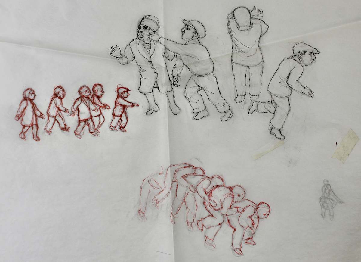 Tracing - Games (Various Groups) by Leopold Segedin, Image 1.