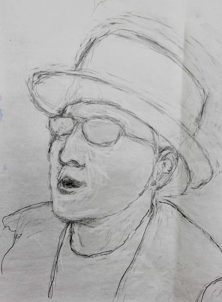 Tracing - Guitarist #2 by Leopold Segedin, Image 3.