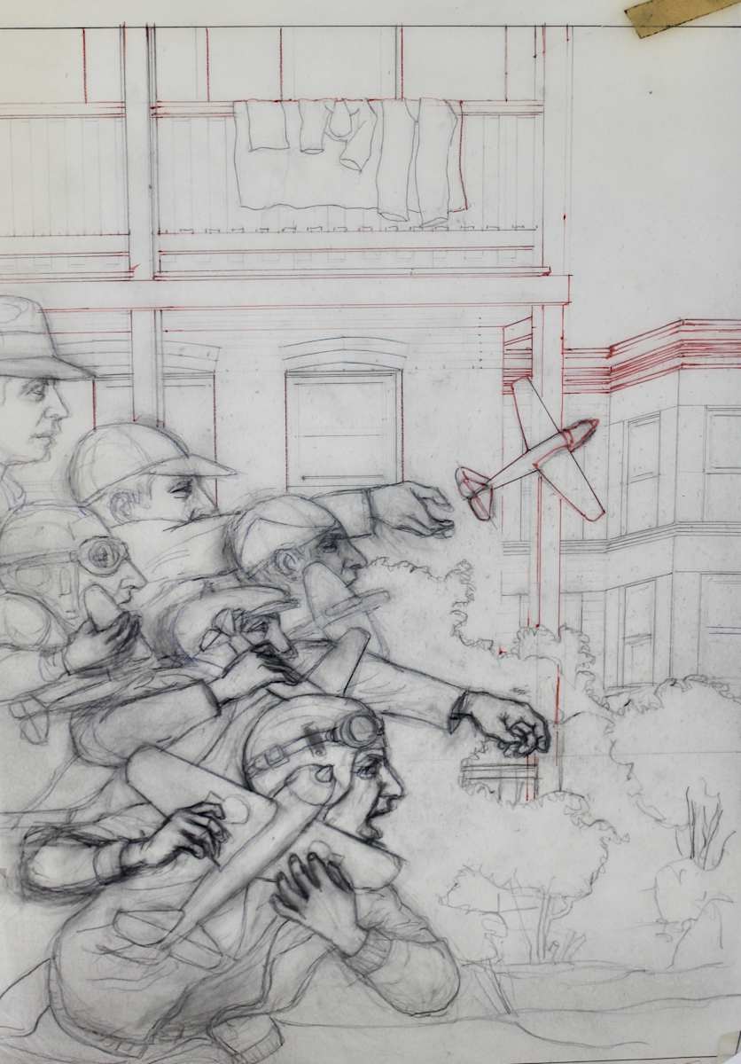 Tracing - Young Pilots (#2) (1997) by Leopold Segedin 