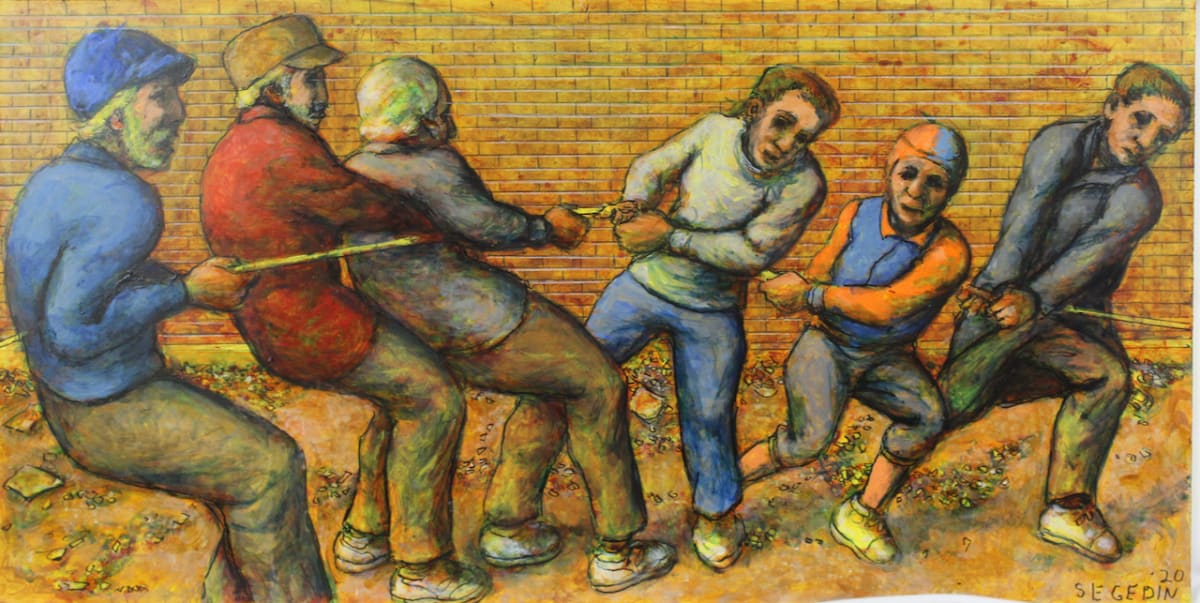 Tug of War #2 by Leopold Segedin, Image 1.