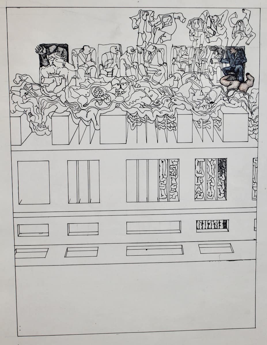 Unfinished - Permutation Series by Leopold Segedin 