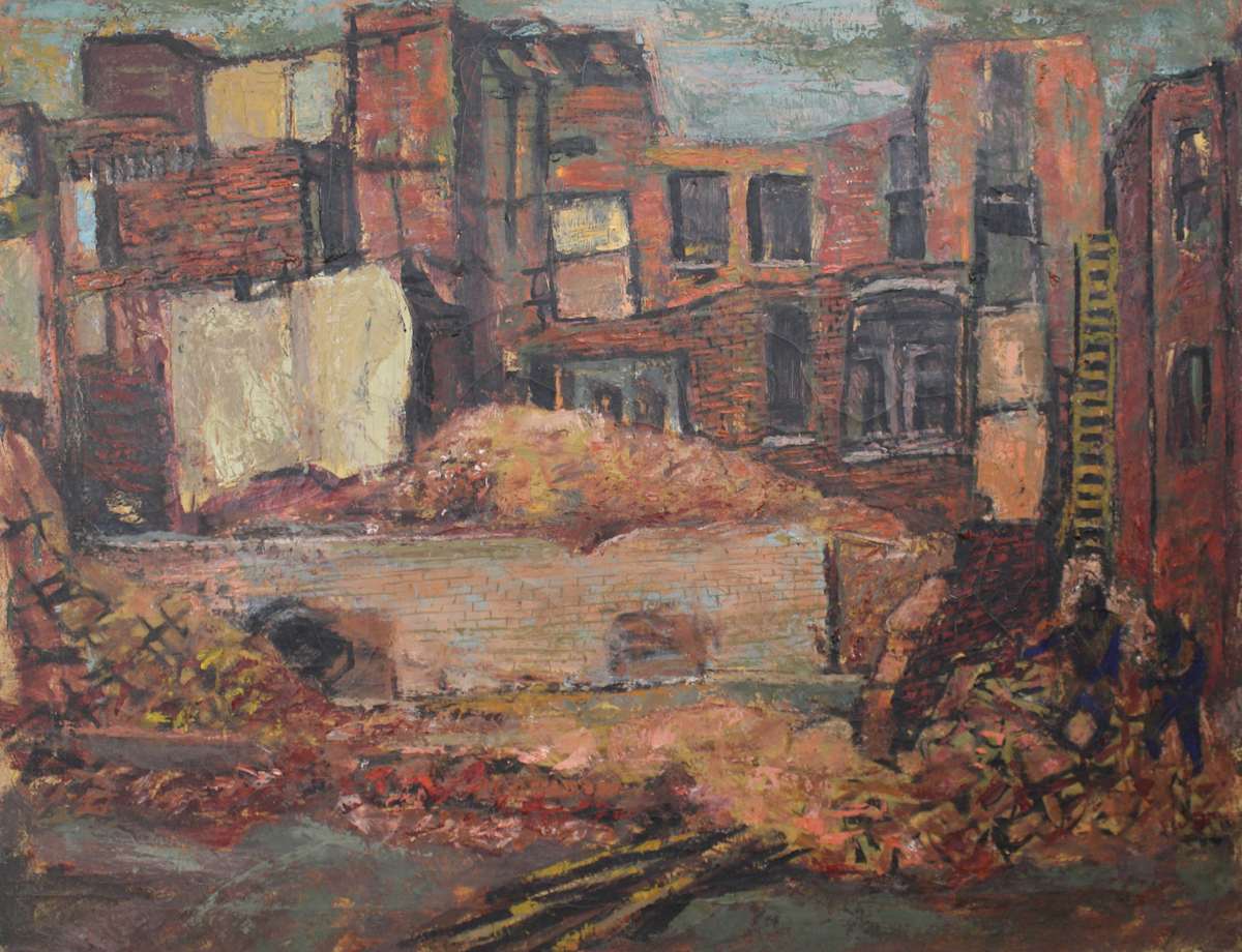 Untitled - Chicago Ruins by Leopold Segedin, Image 1.