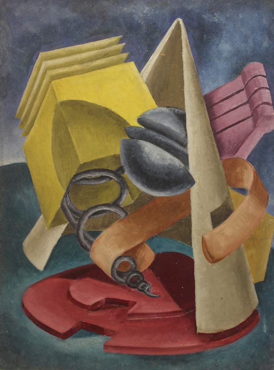 Untitled - Modernist Forms by Leopold Segedin, Image 1.