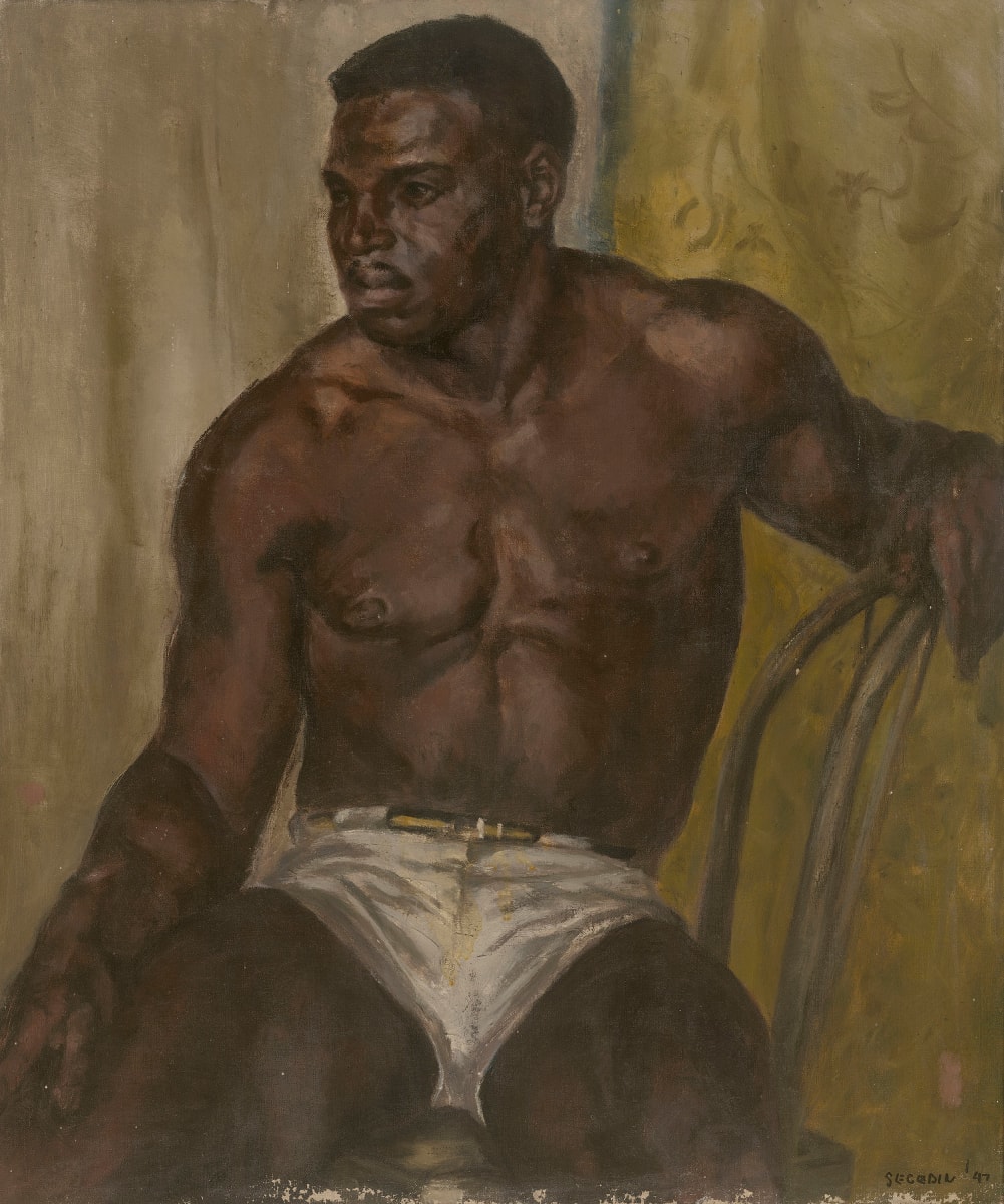 Untitled - Portrait of Male (White Shorts), Image 1.
