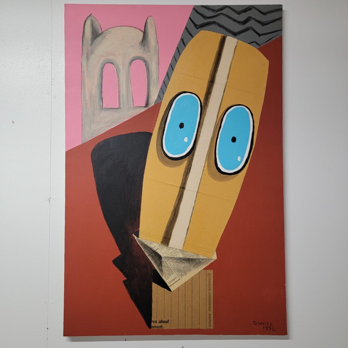 Elmo and a Ghost by David White 