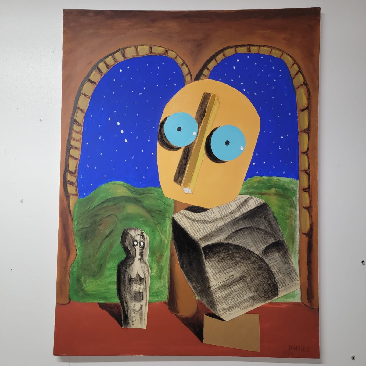 Elmo and The Infant Dionysus IV by David White 