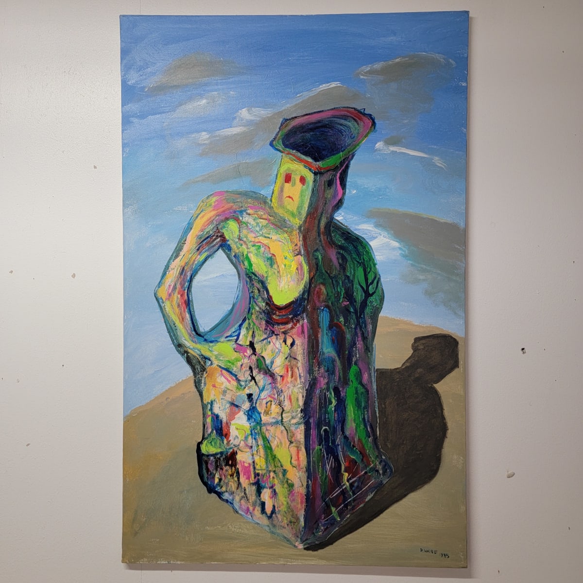 The Distracted Lady by David White 
