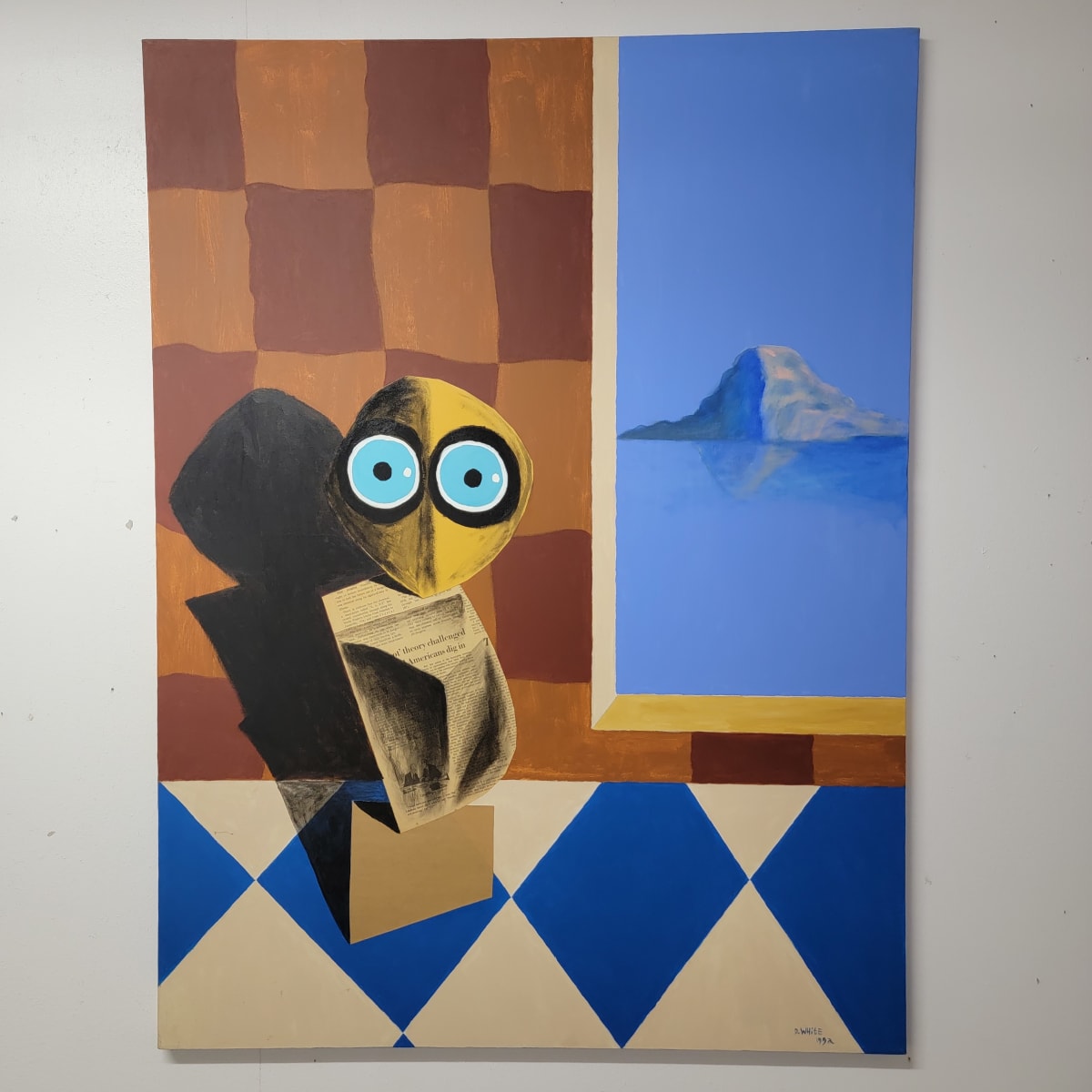 Elmo and an Ethereal Window by David White 