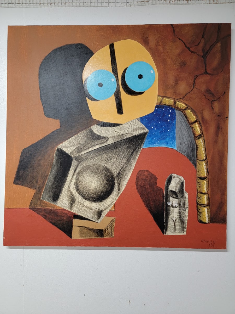Elmo And The Infant Dionysus V by David White 