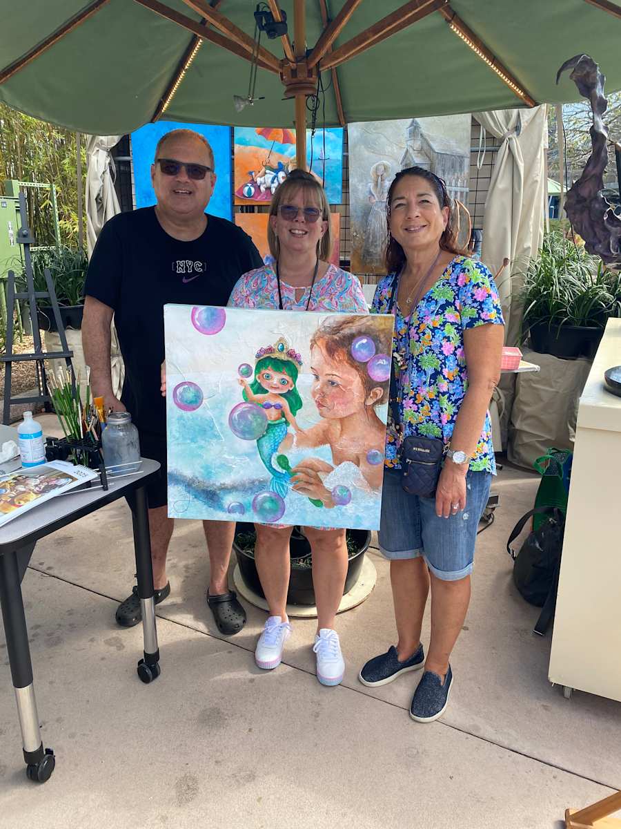 BUBBLE BATH ADVENTURE by JACINTHE LACROIX. MASTER SCULPTOR AND ARTIST 