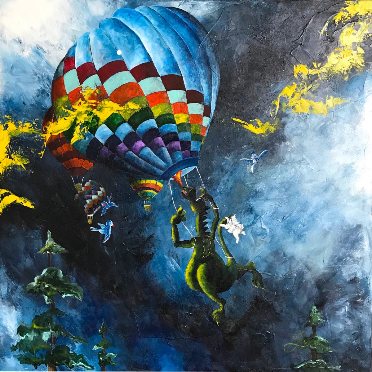 UP UP AND AWAY.   , by JACINTHE LACROIX. MASTER SCULPTOR AND ARTIST, Image 1.