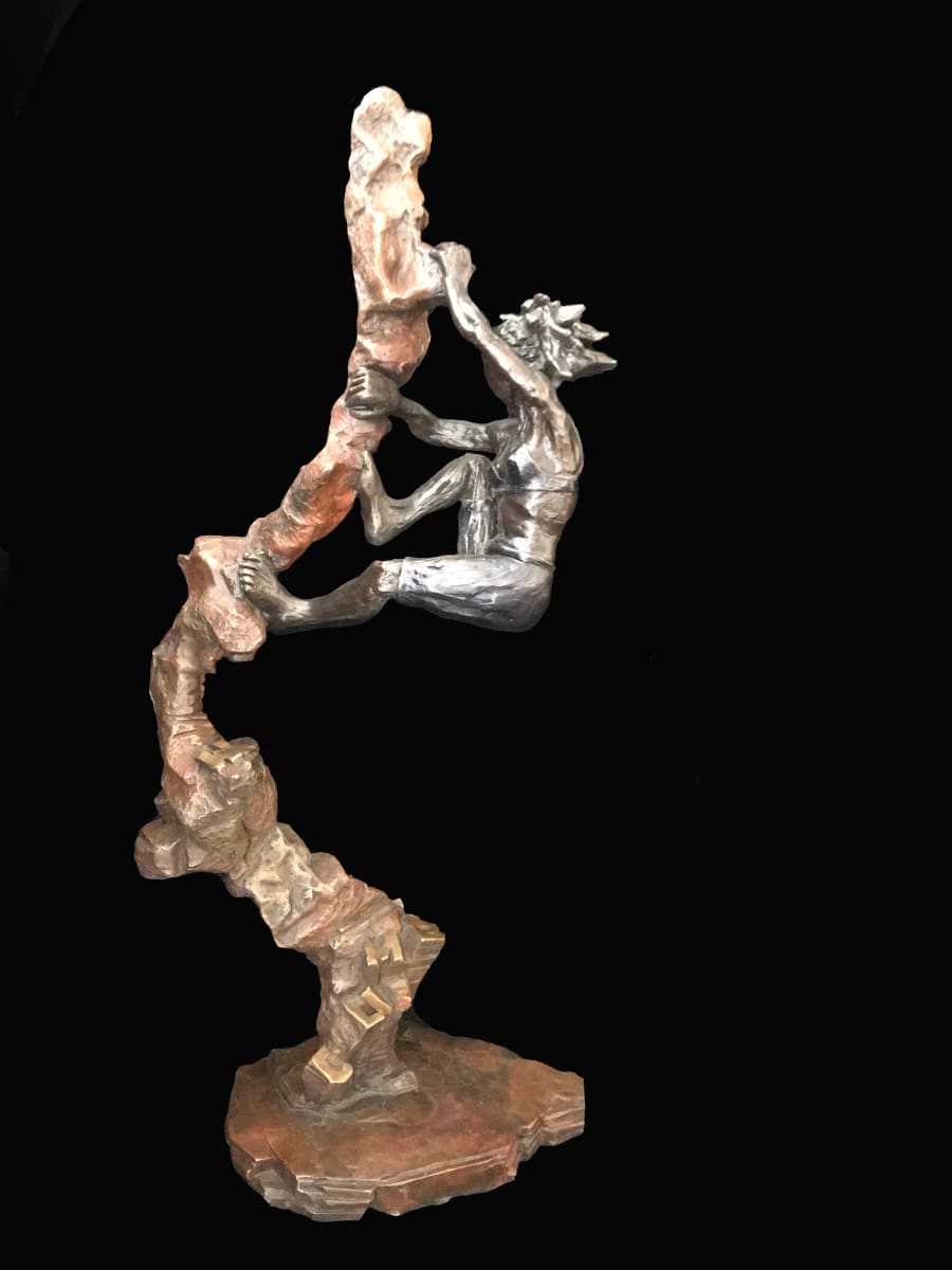 Climb To Wisdom-sketch by Jacinthe Lacroix 