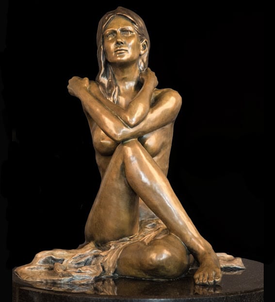 Withdrawal Into Oneself-sketch by Jacinthe Lacroix 