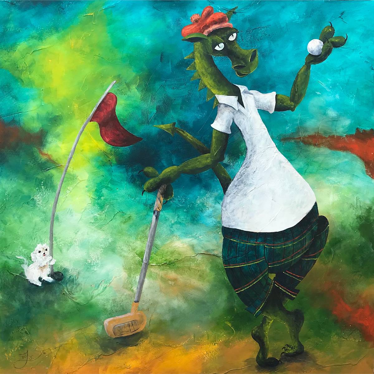 HOLE IN ONE. by JACINTHE LACROIX. MASTER SCULPTOR AND ARTIST, Image 1.