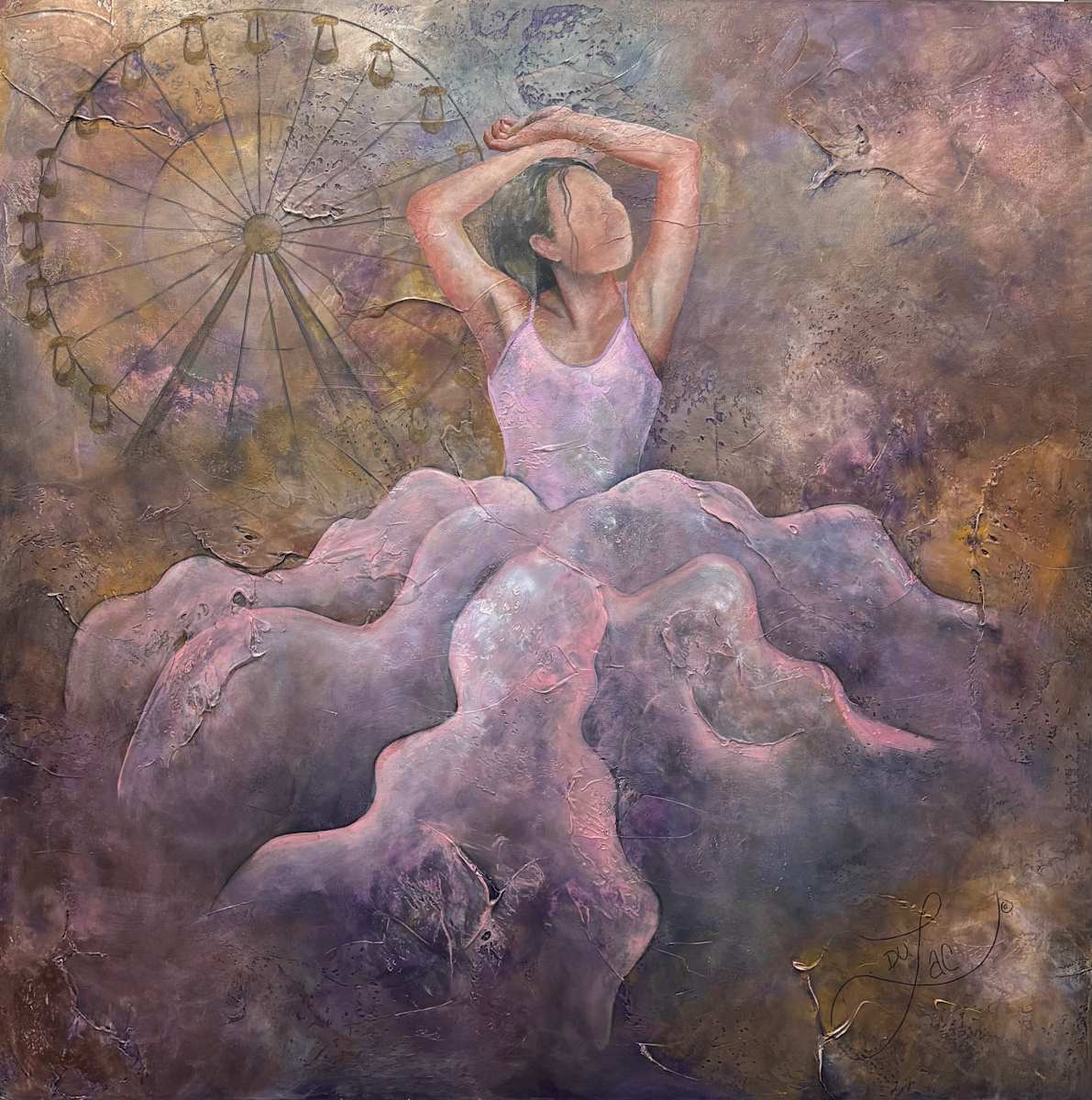 LAVENDER DREAM    , by JACINTHE LACROIX. MASTER SCULPTOR AND ARTIST, Image 1.