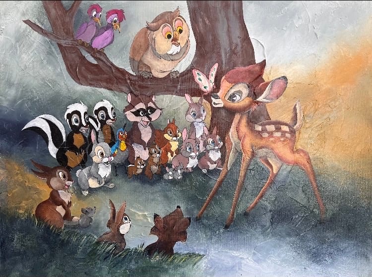 Furry Friends Of The Forest by Jacinthe Lacroix 