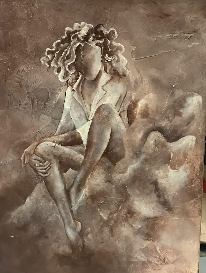 WILL YOU ASK ME TO DANCE. , by JACINTHE LACROIX. MASTER SCULPTOR AND ARTIST 