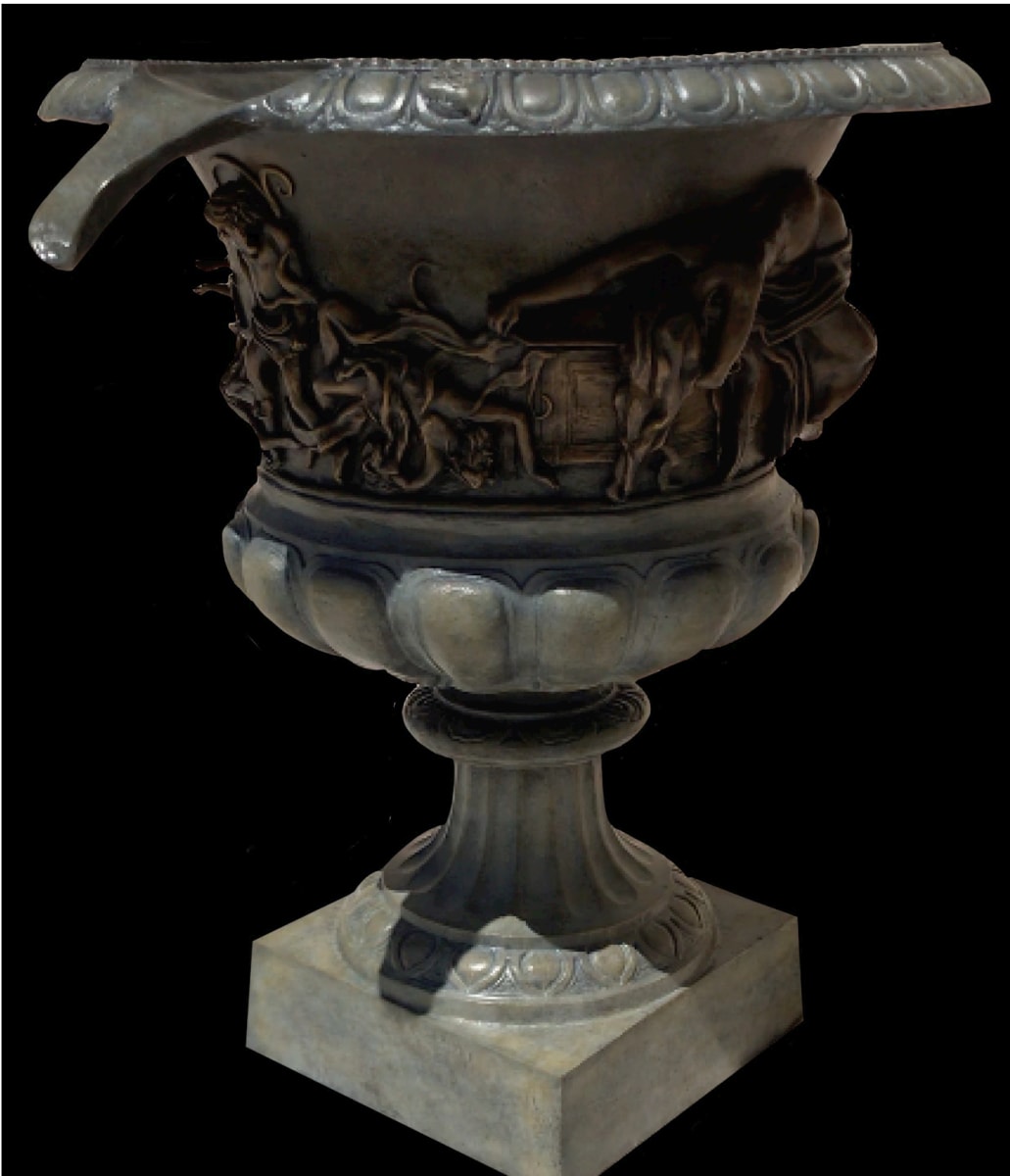 URN-PANDORA'S BOX by JACINTHE LACROIX. MASTER SCULPTOR AND ARTIST 