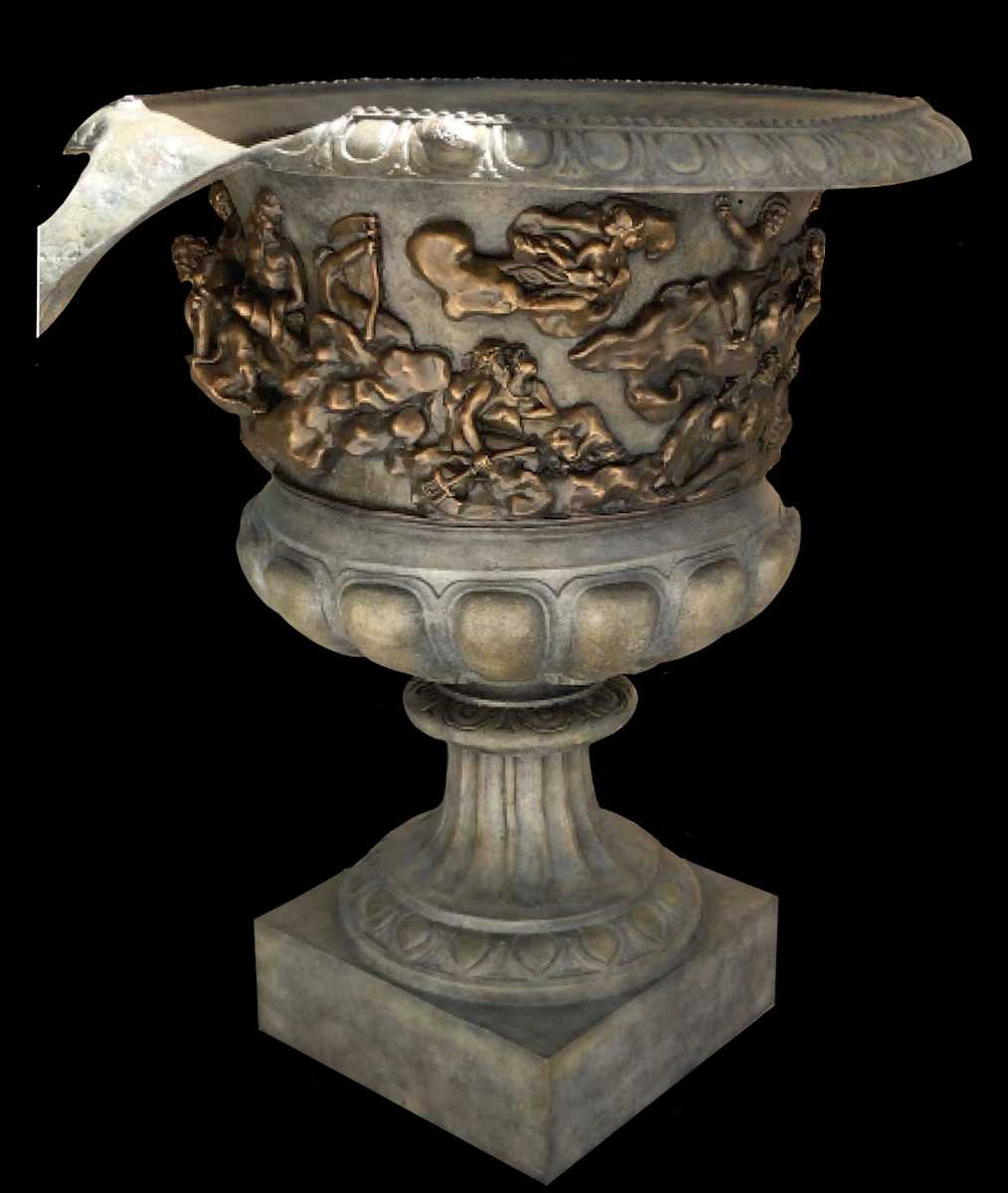 URN-COUNSEL OF THE GODS by JACINTHE LACROIX. MASTER SCULPTOR AND ARTIST, Image 1.
