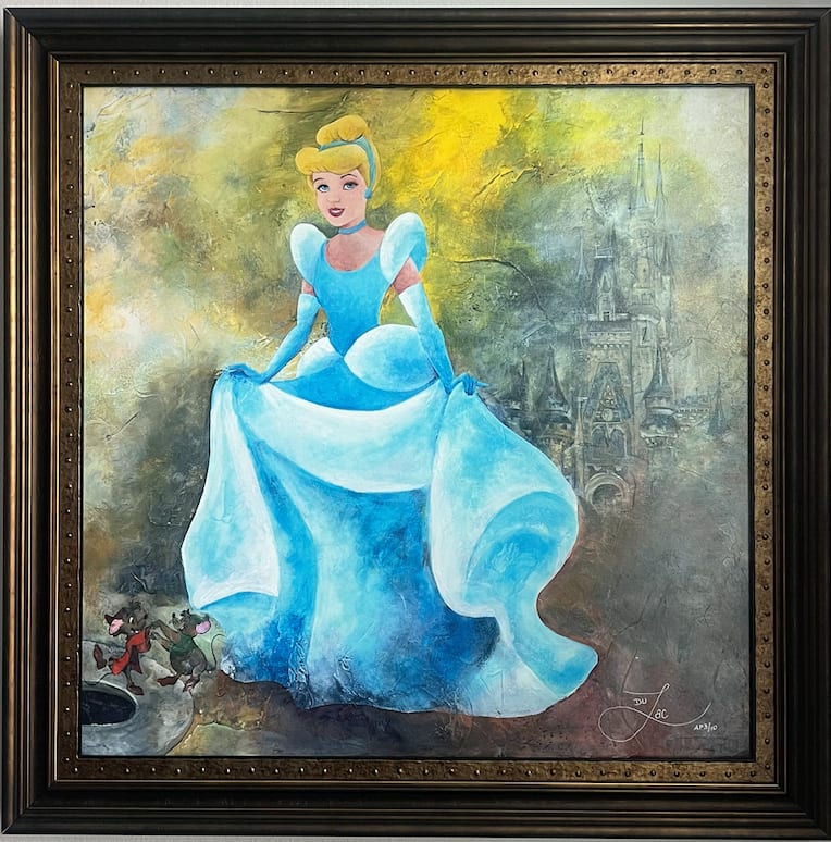 Cinderella-Giclee by Jacinthe Lacroix 
