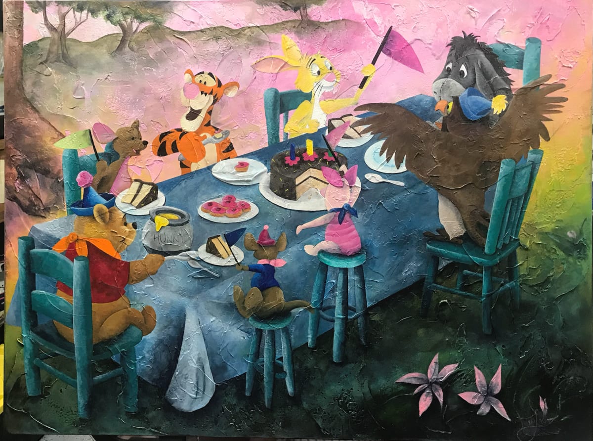 Pooh's Birthday Party by Jacinthe Lacroix 