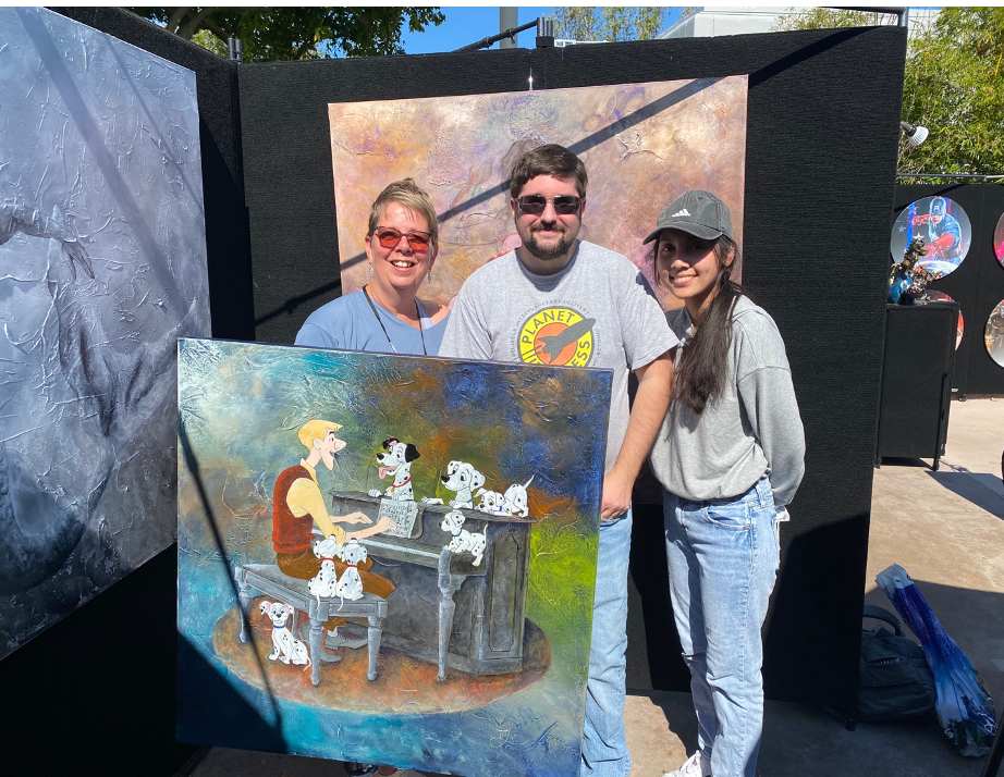 DALMATIANS PLANTATION by JACINTHE LACROIX. MASTER SCULPTOR AND ARTIST 