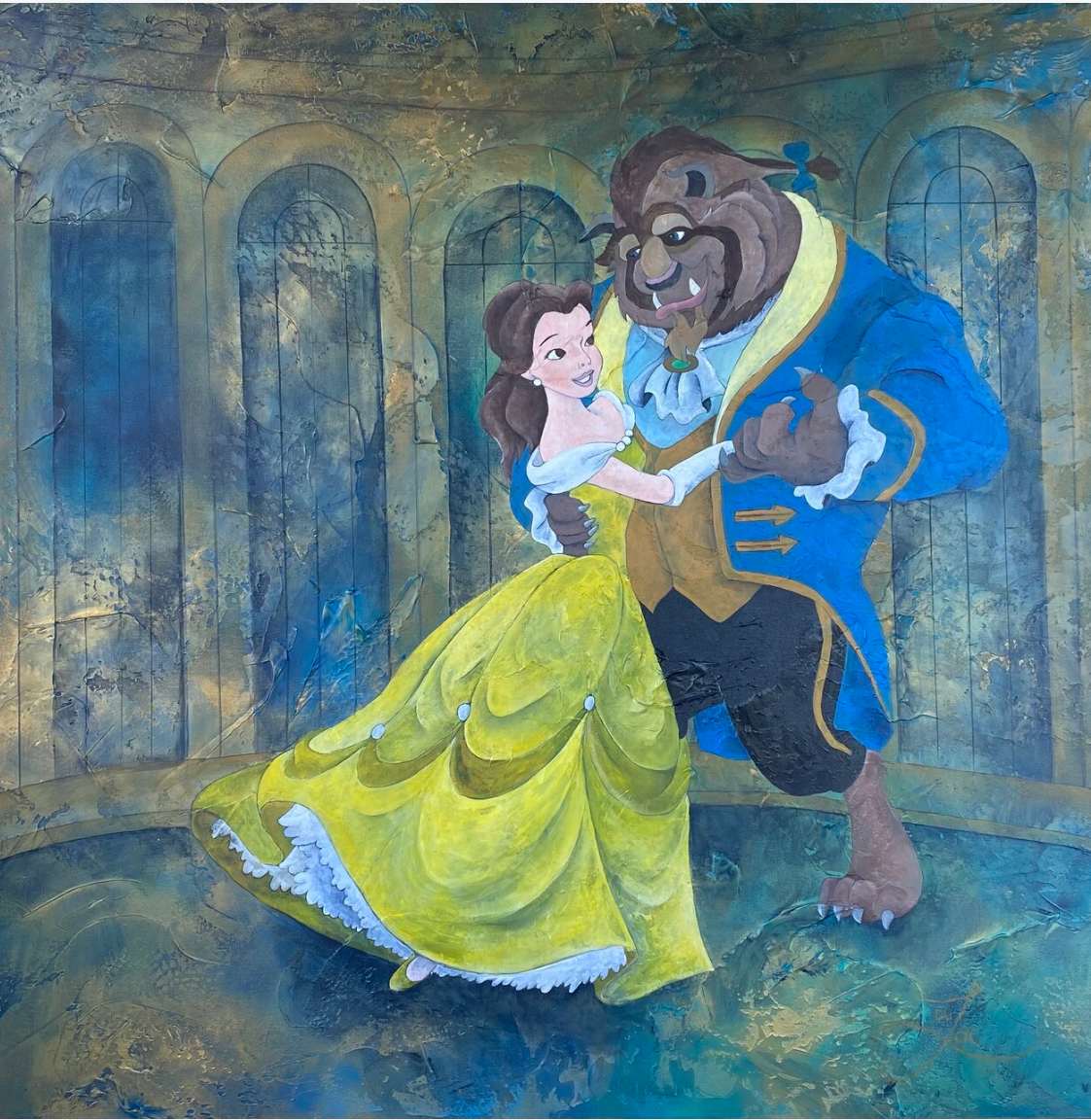Enchanted Dance. (Beauty and The Beast) by Jacinthe Lacroix 