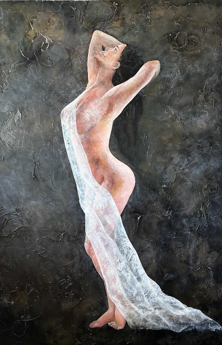 GRACE UNVEILED by Jacinthe Lacroix-Master Sculptor and Artist 
