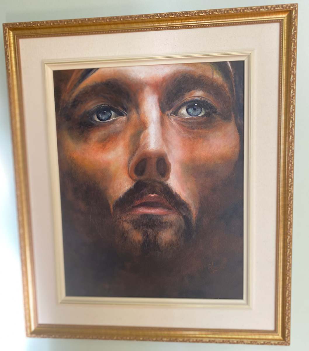 GRACE IN HIS EYES by Jacinthe Lacroix-Master Sculptor and Artist 