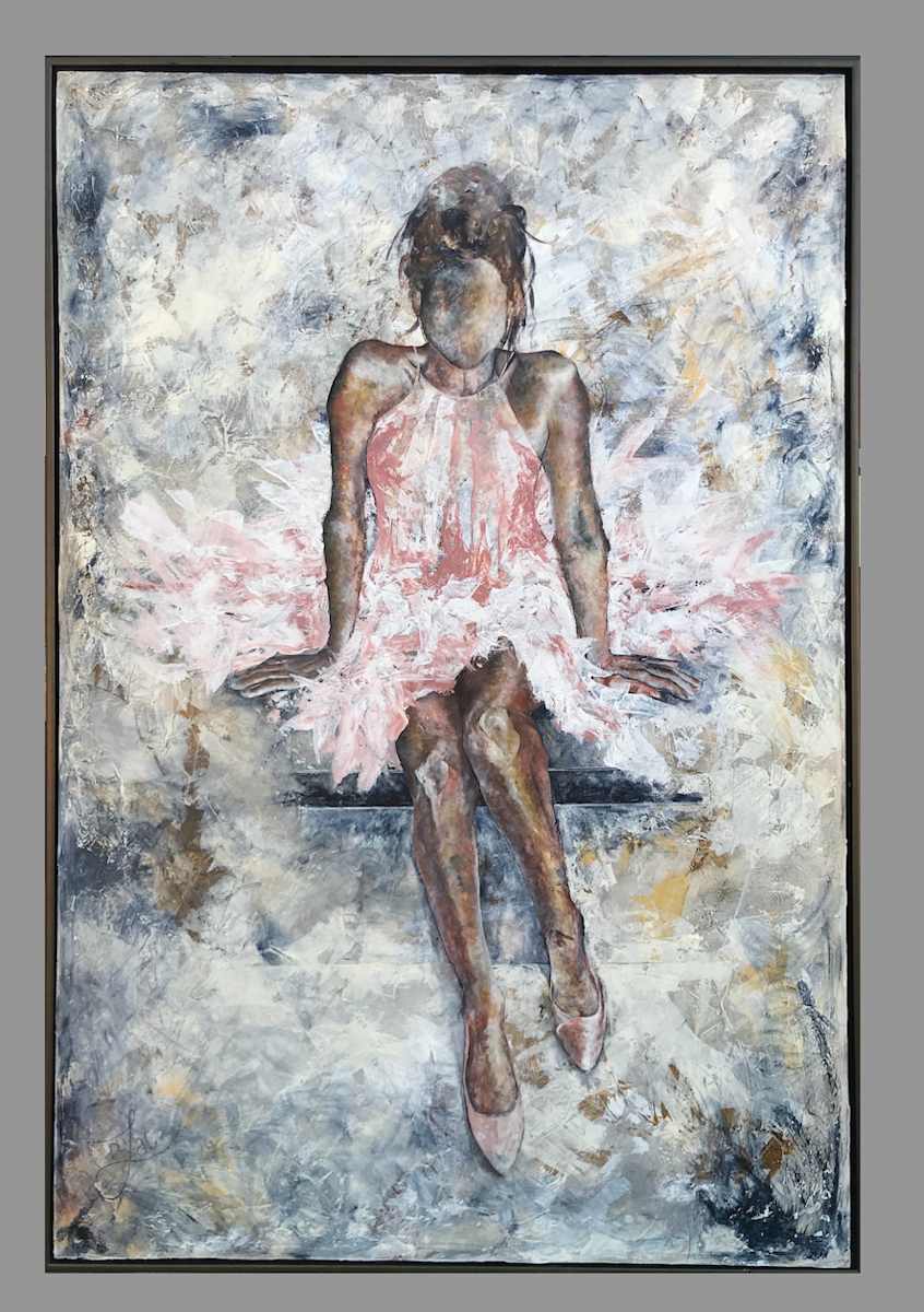 SOUPÇON DE PINK by JACINTHE LACROIX. MASTER SCULPTOR AND ARTIST 