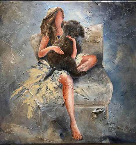 UNCONDITIONAL LOVE by JACINTHE LACROIX. MASTER SCULPTOR AND ARTIST, Image 1.