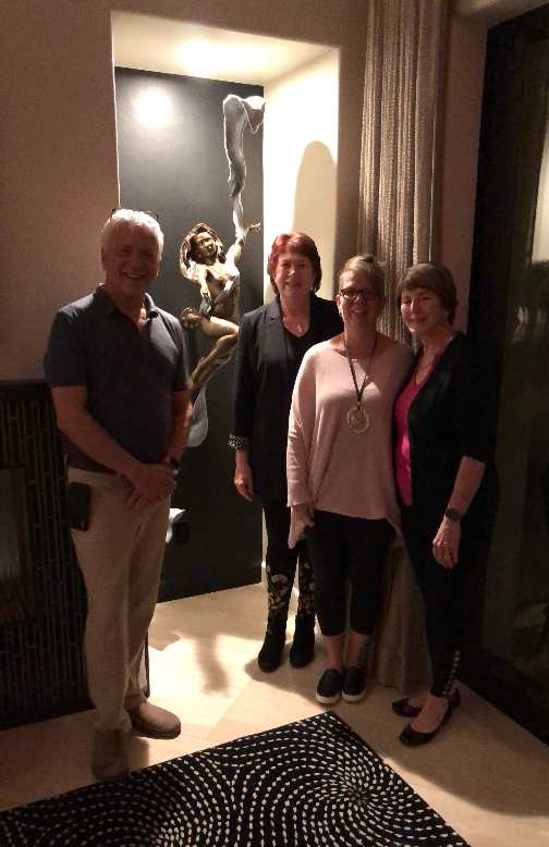 GRAVITY UNBOUND 1/2 LIFE SIZE (FEMALE) JACINTHE  LACROIX. MASTER ARTIST AND SCULPTOR NEW COLLECTOR HOME IN SCOTTSDALE ARIZONA by JACINTHE LACROIX. MASTER SCULPTOR AND ARTIST, Image 9.