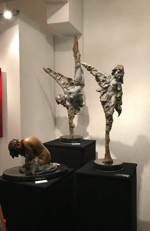 FALLING INTO YOU by JACINTHE LACROIX. MASTER SCULPTOR AND ARTIST 